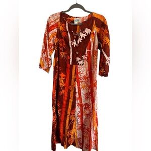 VTG 1970s The Ritz Hawaiian Dress